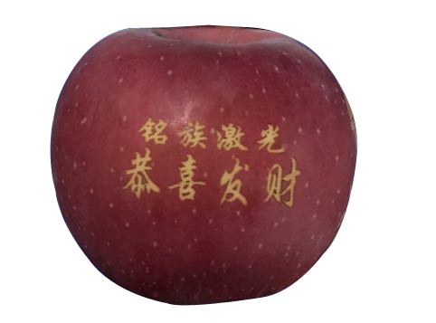 蘋果激光打標(biāo)機(jī)打標(biāo)效果圖